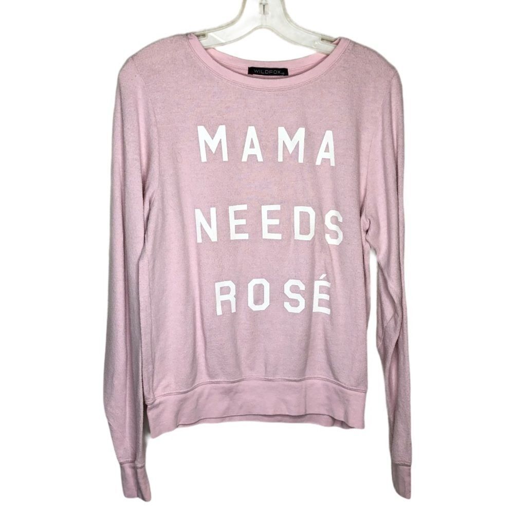 Wildfox Mama Needs Rose Jumper Pink